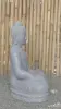 Artikelbild 5 des Artikels “Sitzender Buddha aus Flussstein in Bhumisparsha - Geste des Berührens der Erde. 65cm Höhe. “